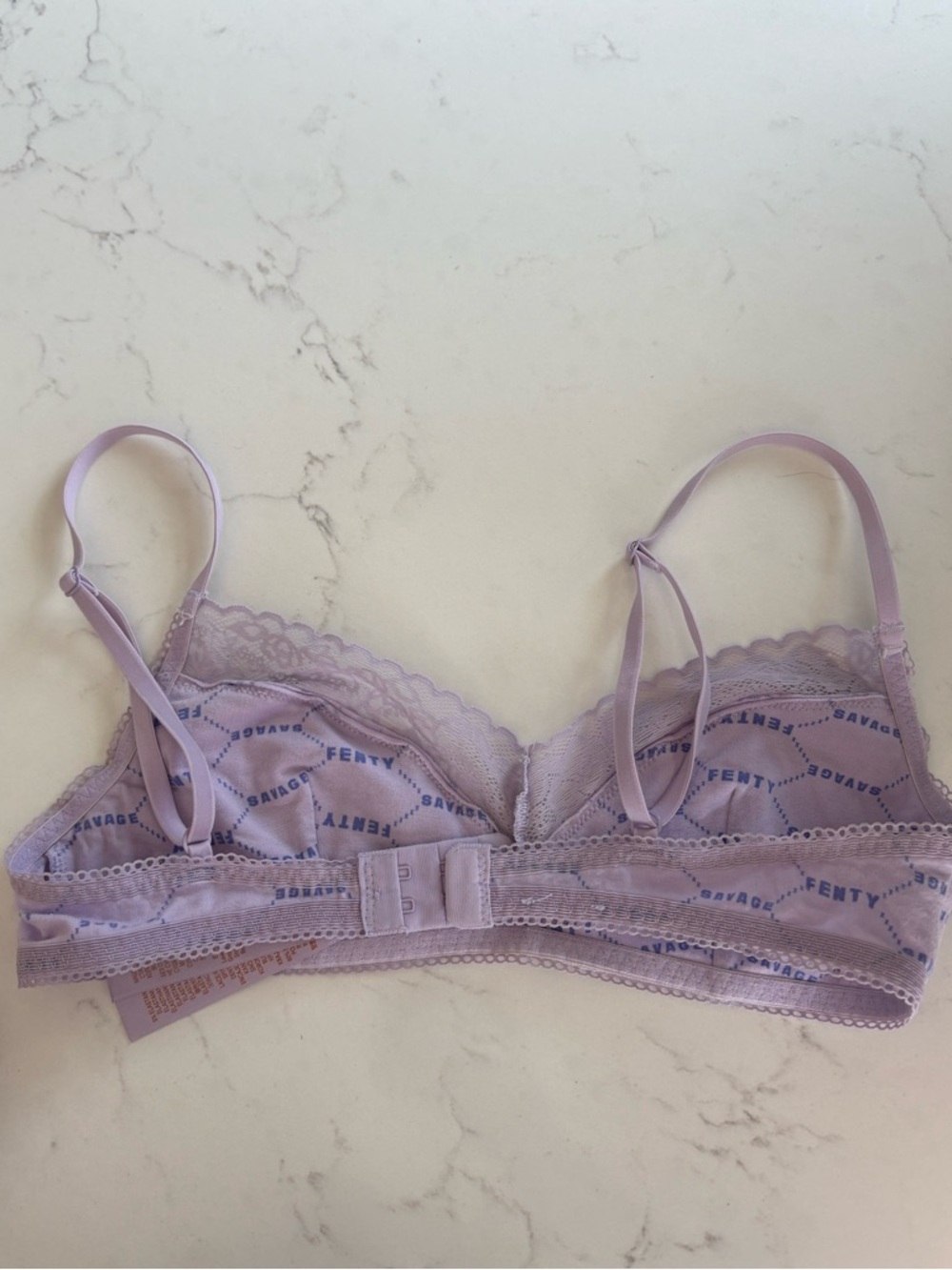 Savage X Fenty Cotton Essentials Lace Bralette - Picture 3 of 8